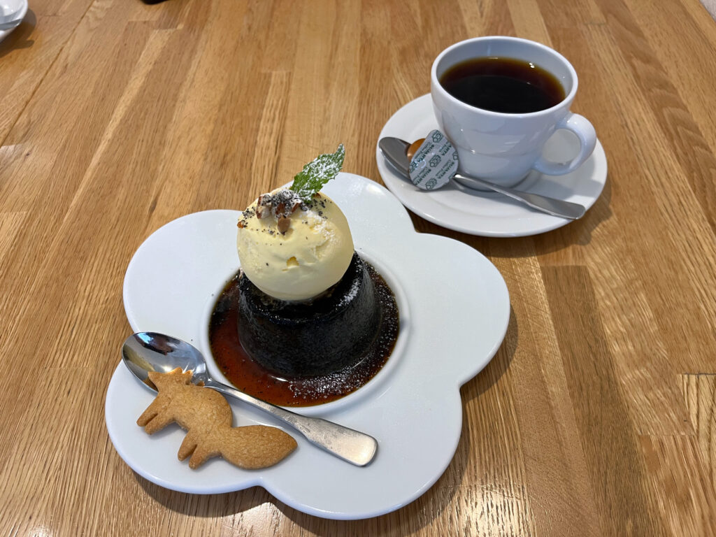 黒ごまプリン