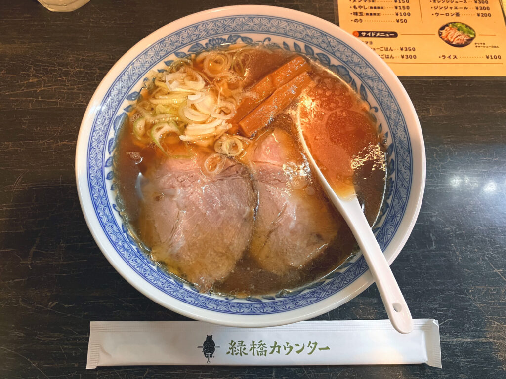 塩醤油ラーメン